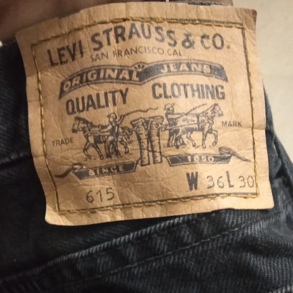 Original Levi's 615 with orange tab Jeans - Picture 11 of 16